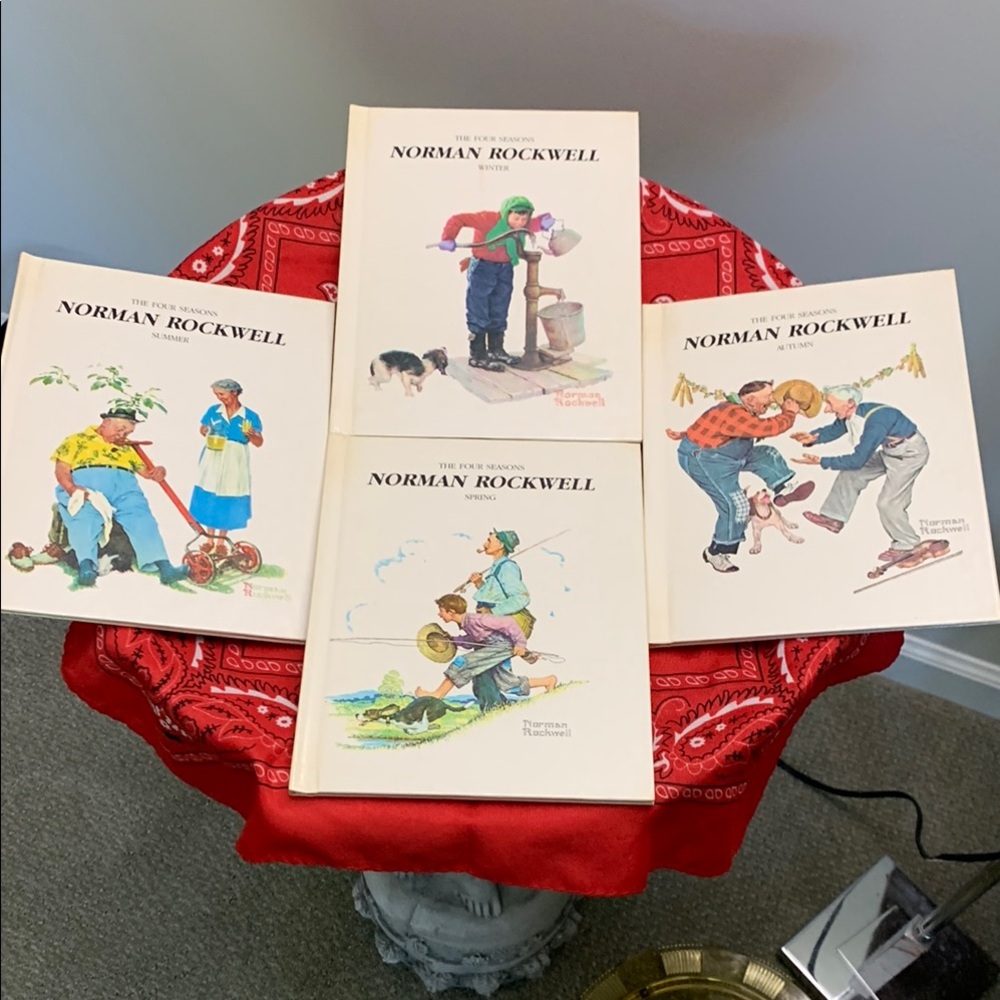 Norman Rockwell Art Collection - Four Seasons Books VINTAGE